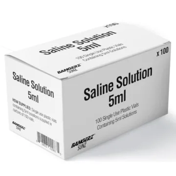 Saline Solution 5ml Unit Dose for Eye Care Convenience