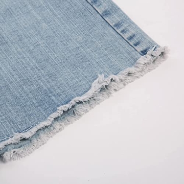 Vintage High Waisted Denim Shorts Women Stretchy Comfortable