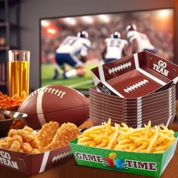 OHOME Football Party Supplies - 40 Pack for Super Bowl