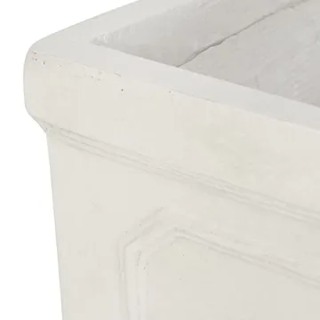 Christopher Knight Home 316049 Burgos Planter, Small, Antique White