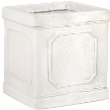 Christopher Knight Home 316049 Burgos Planter, Small, Antique White