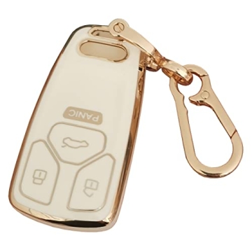 Stylish QIXIUBIA Audi Key Fob Cover - Perfect Fit & Durable Protection