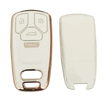 Audi Key Fob Cover for A4 Q5 R8 Elegant Protection