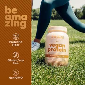 BEAM Vegan Protein Powder - 20g Peanut Butter Shake