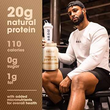 BEAM Vegan Protein Powder - 20g Peanut Butter Shake