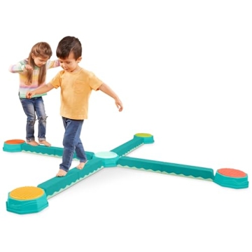 B. toys Kids Balance Beam Set with 5 Sensory Pads