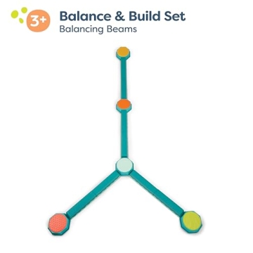 B. toys Kids Balance Beam Set with 5 Sensory Pads