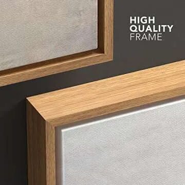 wall26 Framed Canvas Print - Stunning Pastel Landscape Art