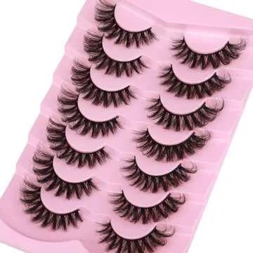 JIMIRE Mink Lashes for a Perfect Cat Eye Look