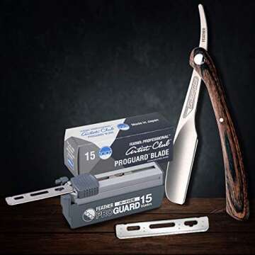 Feather ProGuard Razor Blades - Precision & Safety Shaving