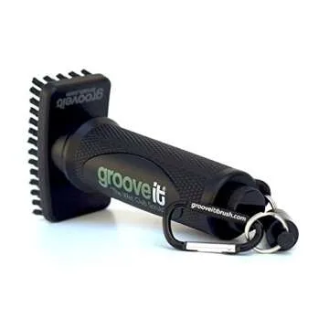 Grooveit "The Wet Club Scrub Golf Water Brush - 3 Year Warranty - Anti-Leak Design - Magnetic Brush with Nylon-Bristle Head - Patented Pump for Easy Cleaning - Wide Cleaning Coverage - Long Lasting