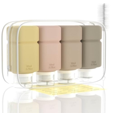 Travel Bottles for Toiletries, Leakproof & TSA Approved