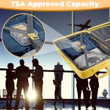 Travel Bottles for Toiletries, Leakproof & TSA Approved