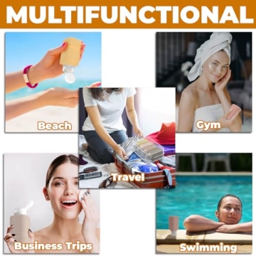 Travel Bottles for Toiletries, Leakproof & TSA Approved