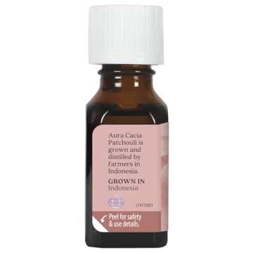 Aura Cacia Dark Patchouli Oil - Relax & Soothe Spirit