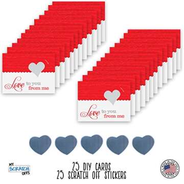 My Scratch Offs 25 Custom Scratch Off Cards for Everyone