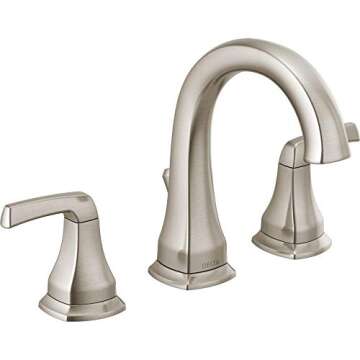 Delta Portwood 35770LF-SP Bath Faucet - Modern Elegance for Your Bathroom