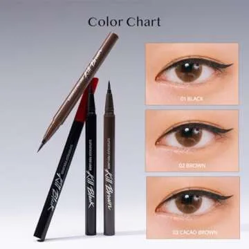 CLIO Professional Waterproof Liquid Eyeliner for Precision & Lasting Color