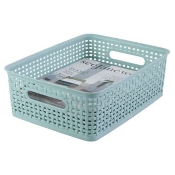 Stylish See Jane Work Decorative Storage Woven Bin