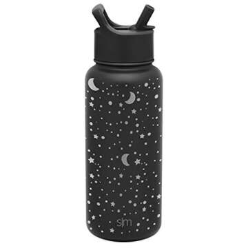 Simple Modern 32oz Insulated Water Bottle with Straw