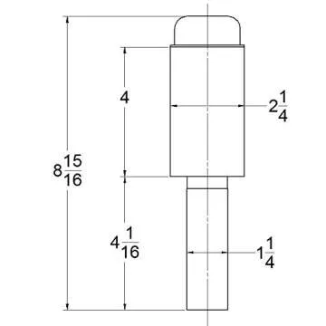 EMS Offroad Tire Carrier Hinge