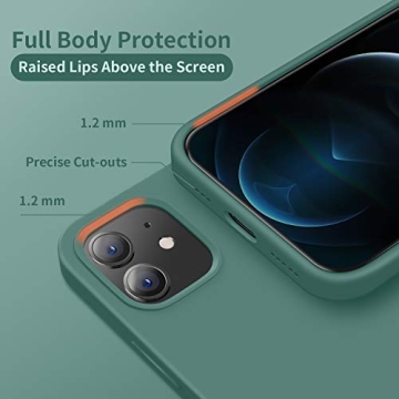 Stylish Shockproof Silicone Case for iPhone 12/12 Pro