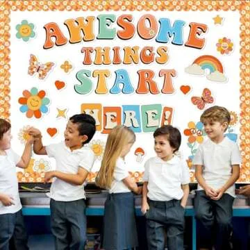 Groovy Hippie Classroom Decoration Set for All Educators