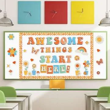 Groovy Hippie Classroom Decoration Set for All Educators