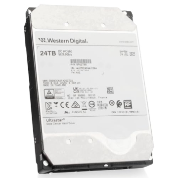 Western Digital Ultrastar 24TB Enterprise Hard Drive