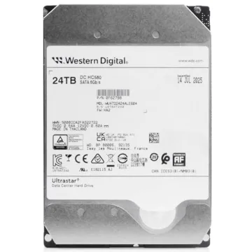 Western Digital Ultrastar 24TB Enterprise Hard Drive