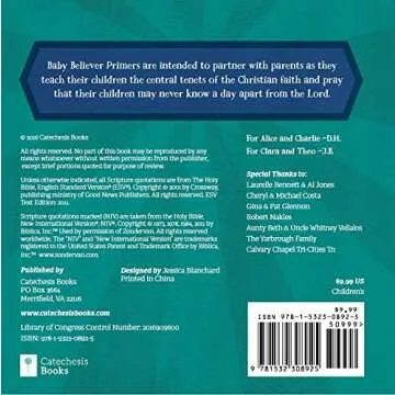 Bible Basics: A Baby Believer Counting Primer for Kids