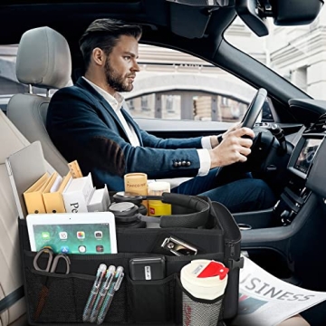 Versatile Ldex Car Seat Organizer for Backseat Use