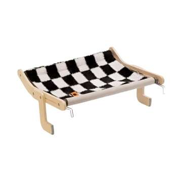 Cat Window Hammock seat Cat Window Perch Sturdy, Adjustable, Durable and Stable cat Bed, Provides Fu...