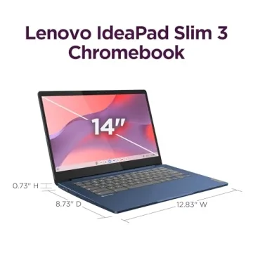 Lenovo IdeaPad Slim 3 Chromebook - 14" HD, 4GB RAM