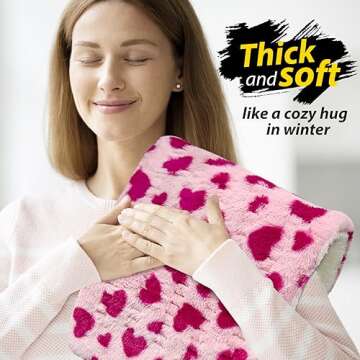 ZXU Heating Pad - Soft & Cozy Pain Relief Tool