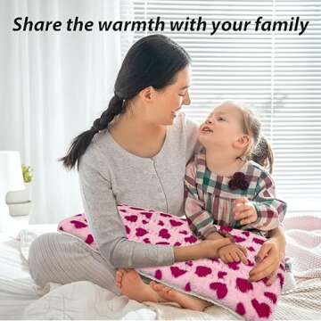 ZXU Heating Pad - Soft & Cozy Pain Relief Tool