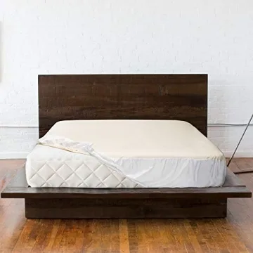 Happsy Organic Waterproof Mattress Protector for Queen Mattresses