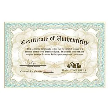 Hamilton Hills 24" x 36" Vanity Brown Framed Wood Rectangular Wall Mirror | Rustic Natural Wood Framed Mirror | Solid Construction Glass| Vanity, Bedroom, or Bathroom | Hangs Horizontal or Vertical