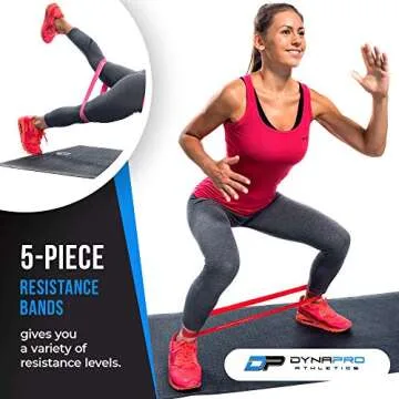 DYNAPRO Mini Precision Loop Bands for Home Fitness