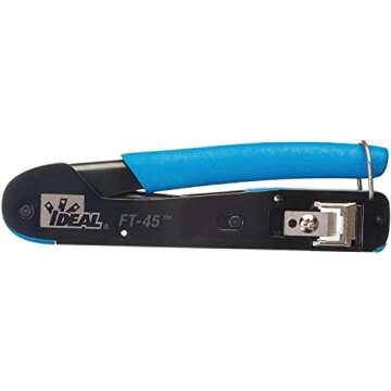 IDEAL FT-45 Crimp Tool for CAT5e, CAT6, RJ-45 Connectors