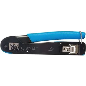 IDEAL FT-45 Crimp Tool for CAT5e, CAT6, RJ-45 Connectors