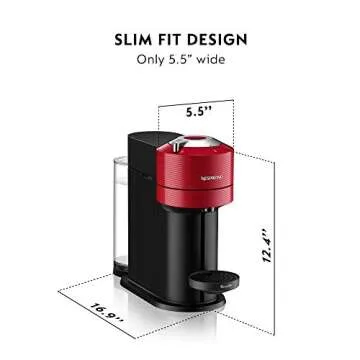 Nespresso Vertuo Next Coffee Machine with Milk Frother