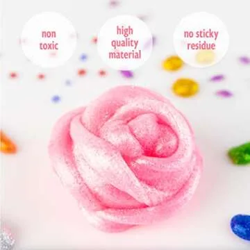 Dazzle Putty Toy Goody Putty Mini Tins 8 Pack of Sensory Glitter Putty Fidget Toy for Boys and Girls