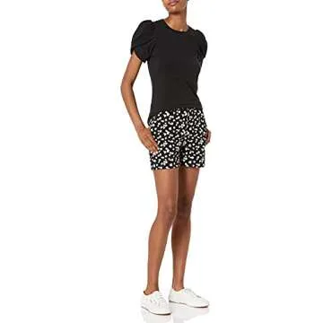 Stylish Women's Classic-Fit Twist Sleeve T-Shirt