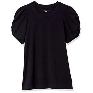 Stylish Women's Classic-Fit Twist Sleeve T-Shirt