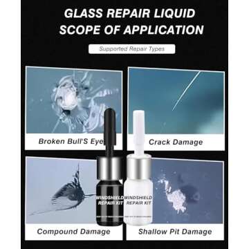 Rock Chip Repair Kit Windshield,Windshield Repair Kit For Chips And Cracks, Car Window Repair Glass ...