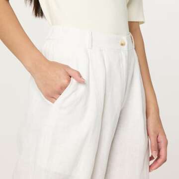 Relaxed Pleated Trousers for Stylish Comfort - The Drop