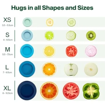 Reusable Silicone Food Savers | Eco-Friendly Food Storage