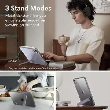 ESR iPad Mini 7 Case with Stand, Slim & Light, Drop Safe