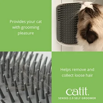 Catit Senses 2.0 Self Grooming Cat Brush for Playful Kitties